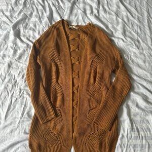 Pink Republic Open-Front Cardigan